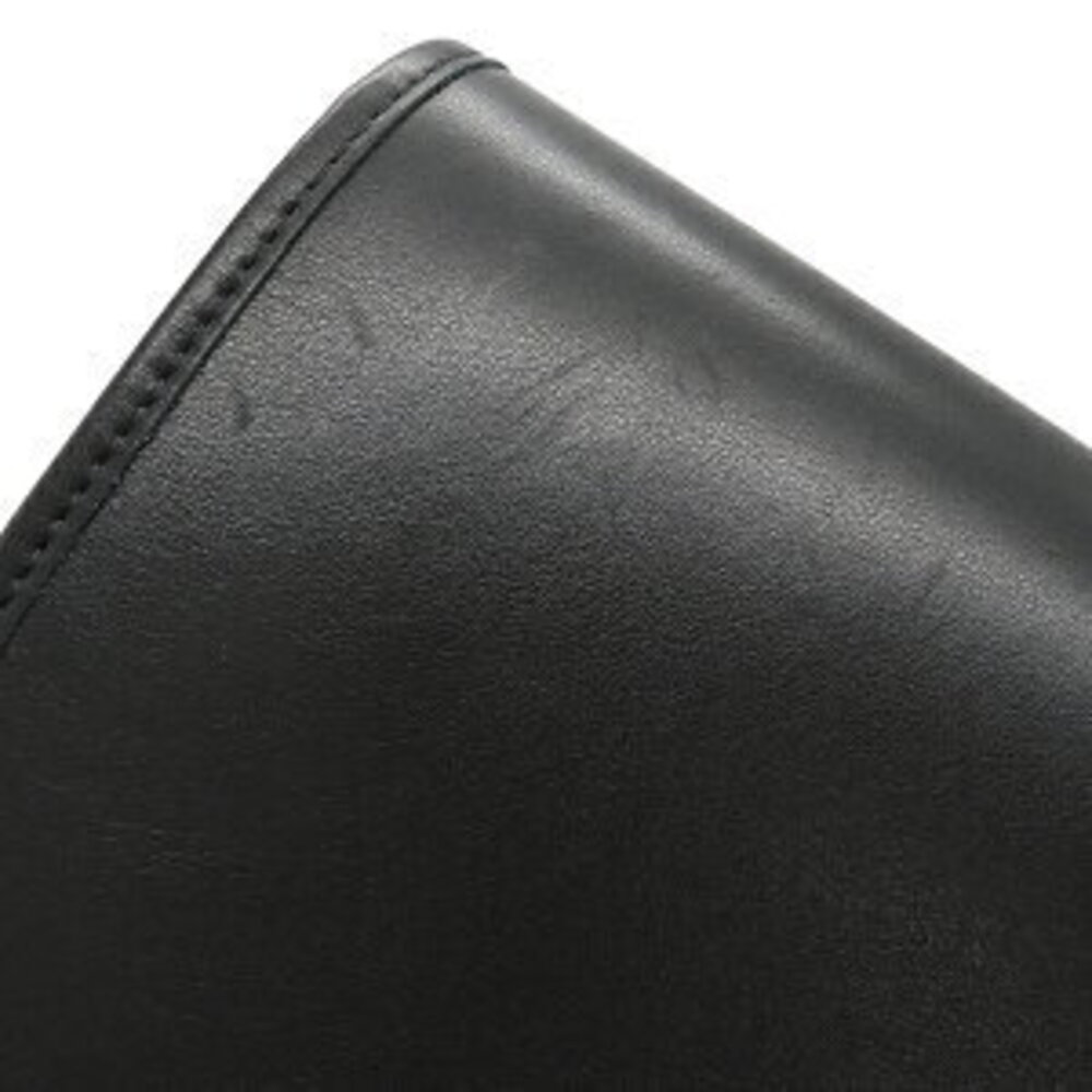 Celine Besas Triomphe Shoulder Bag Black Calfskin Flap Crossbody Bag - Picture 6 of 9